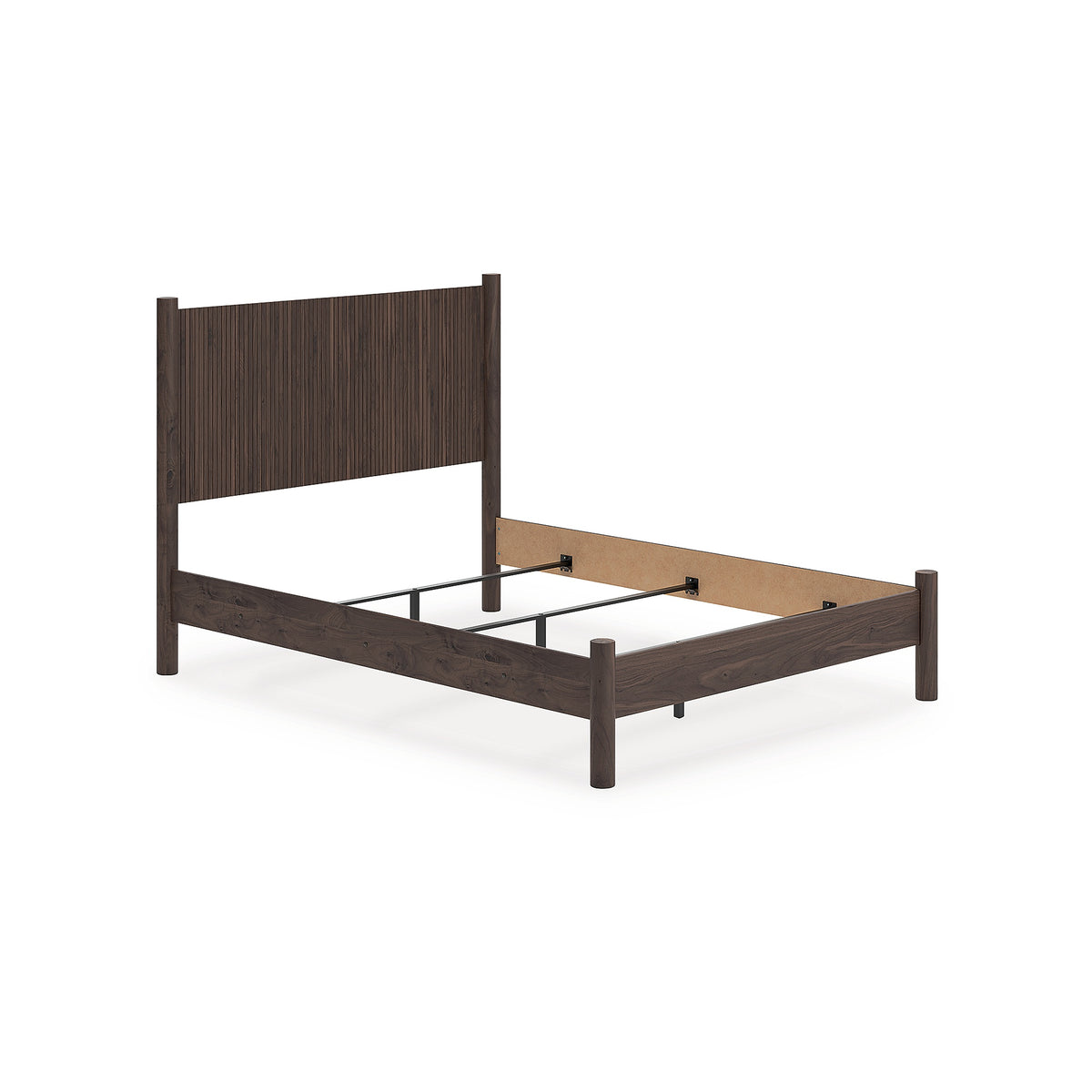 Pamytta Queen Panel Platform Bed, Dresser and Mirror (PCB2614-SI) - Image 8