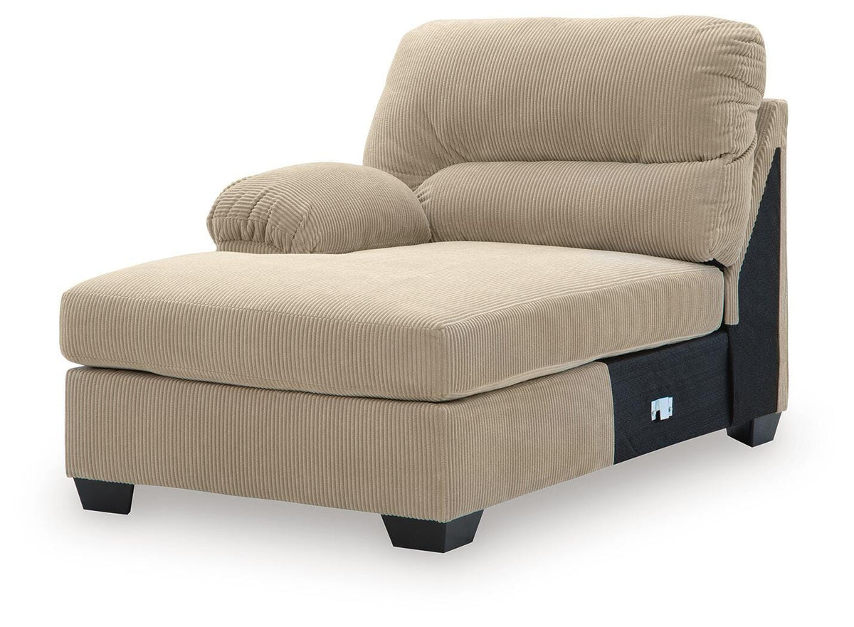 SimpleJoy Left-Arm Facing Corner Chaise (24203-SI) - Image 2