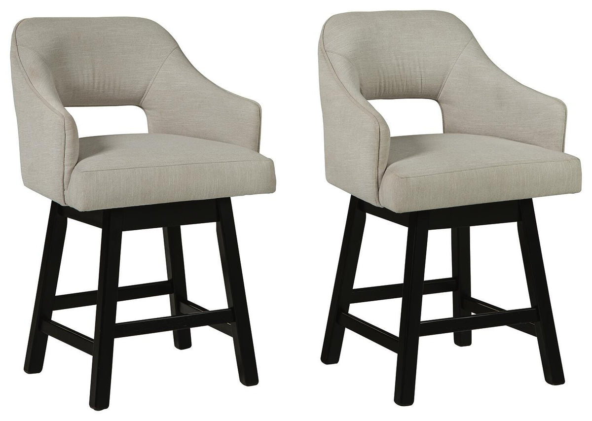 Tallenger Counter Height Bar Stool (Set of 2) (D380-SI)