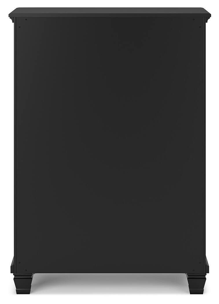 Lanolee Chest of Drawers - Black  (B687-SI) - Image 5