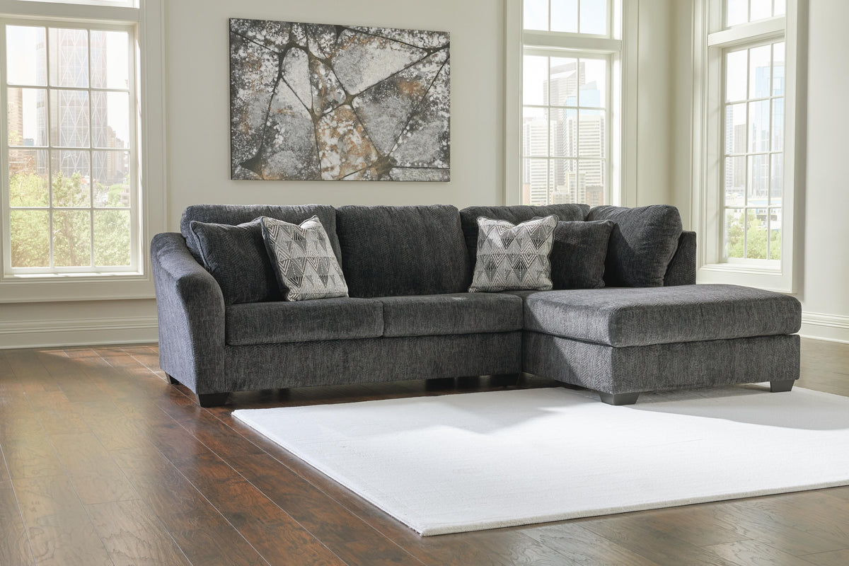 Biddeford 2-Piece Sectional with Chaise (35504-SI) - Image 2
