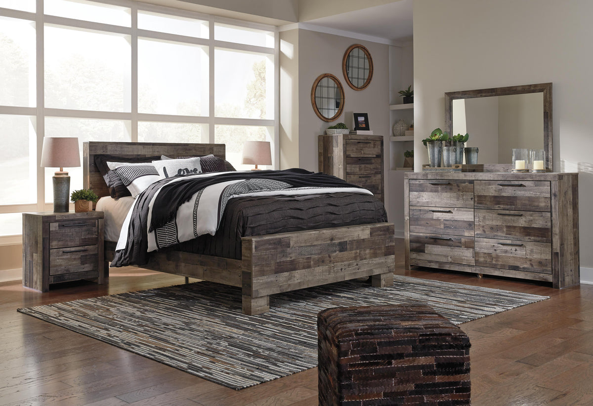 Derekson Chest of Drawers - Multi Gray  (B200-SI) - Image 5