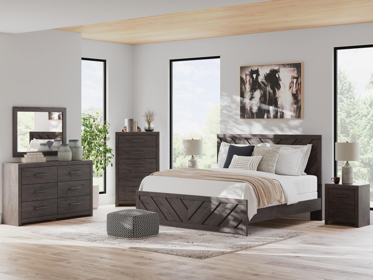 Prendonea Dresser - Charcoal  (B3789-SI) - Image 9