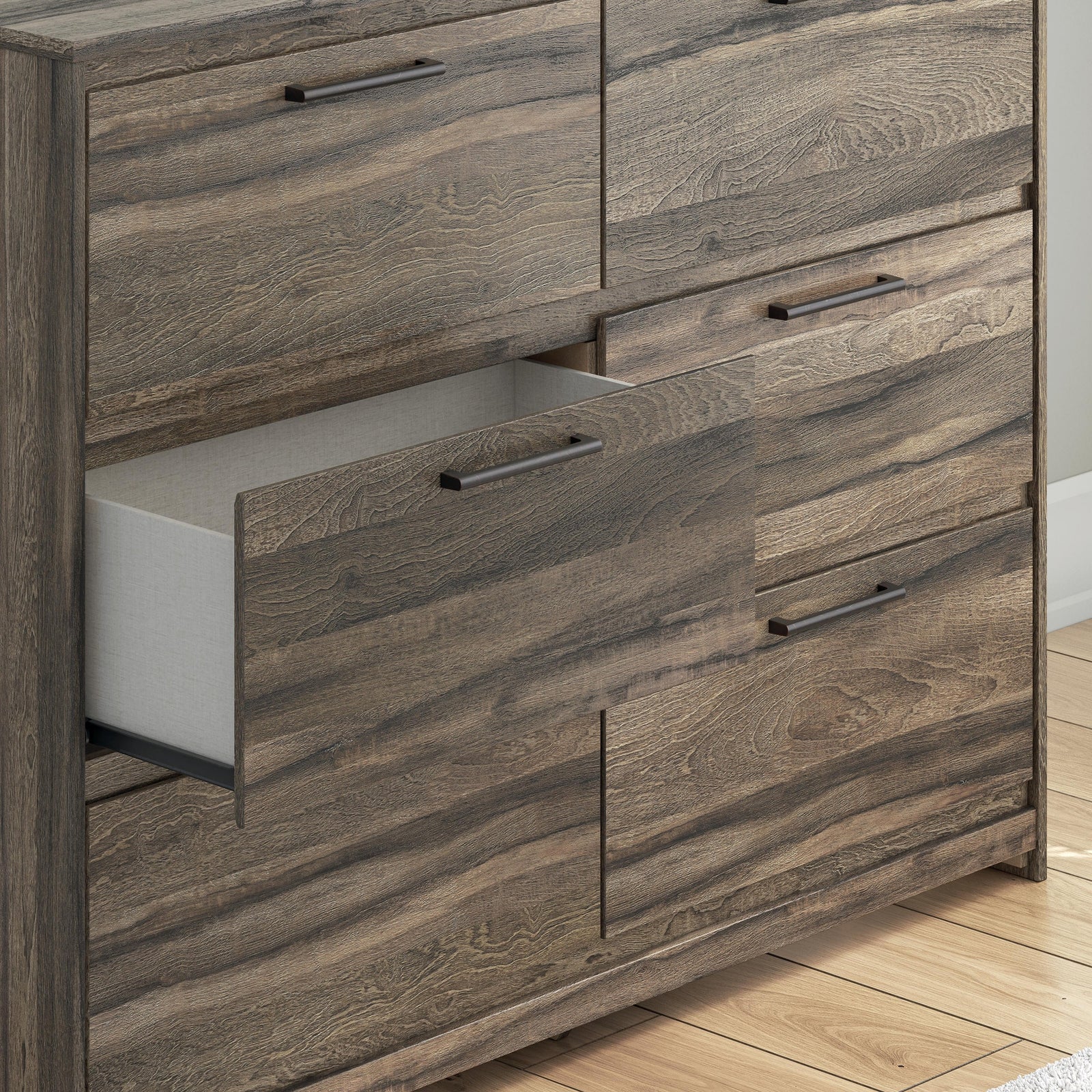 Elbrim King Panel Storage Bed, Dresser and Nightstand (PCB2005-SI) - Image 24