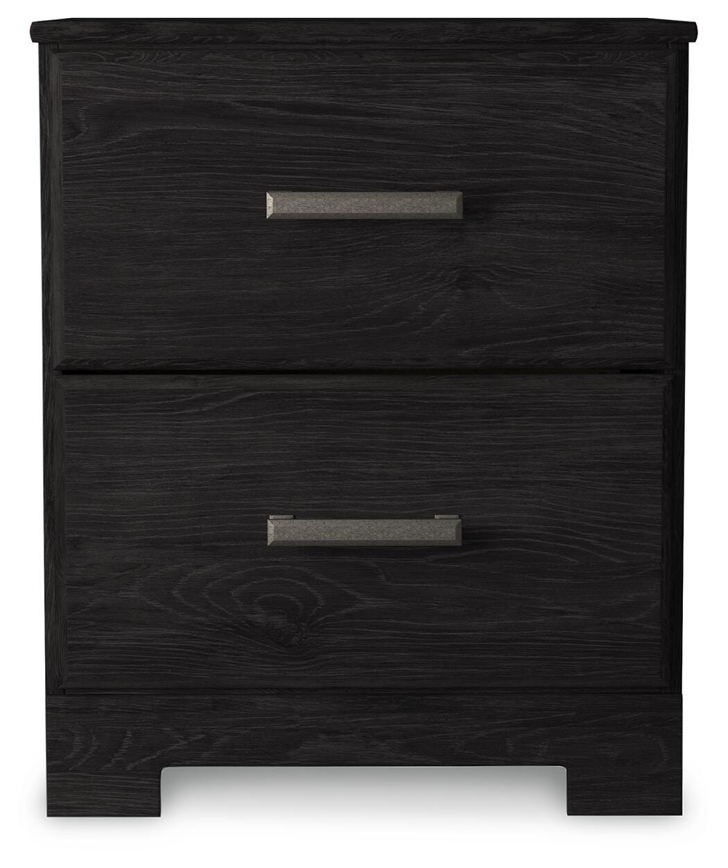 Belachime Nightstand - Charcoal  (B2589-SI)