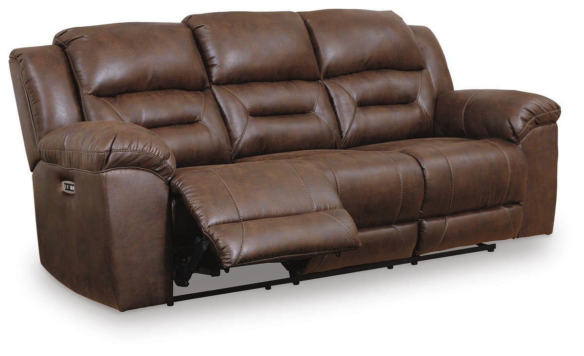 Stoneland Power Reclining Sofa, Loveseat and Recliner (39904-SI) - Image 3