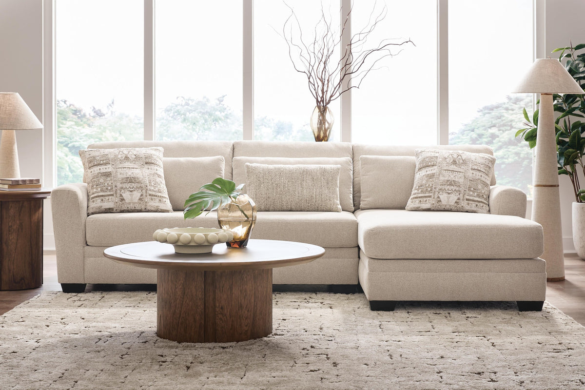 Mandi Point 2-Piece Sectional Sofa Chaise (62606-SI) - Image 4