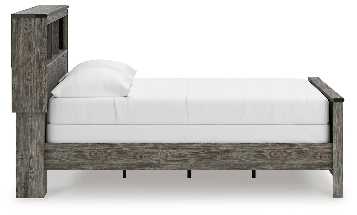 Frandern Bookcase Bed, Dresser and Mirror (B4480-SI) - Image 12