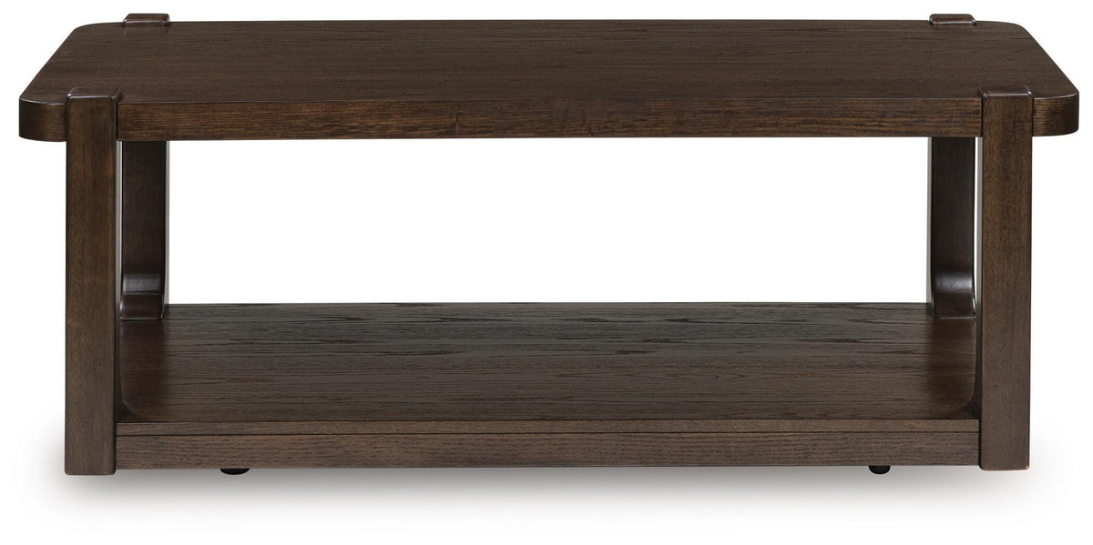 Breckington Coffee Table - Dark Brown  (T656-SI) - Image 4
