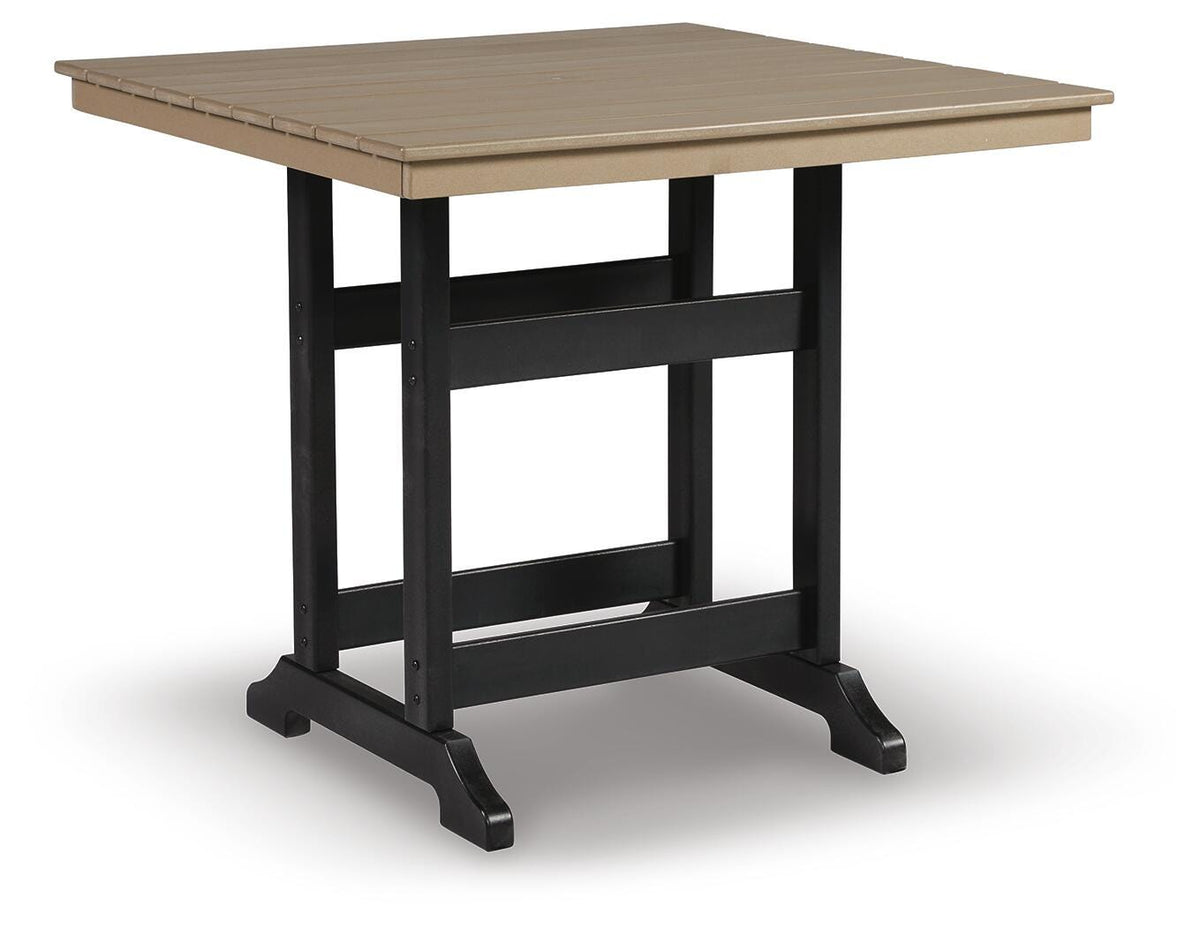 Fairen Trail Outdoor Counter Height Dining Table with 2 Barstools (P211-SI) - Image 3