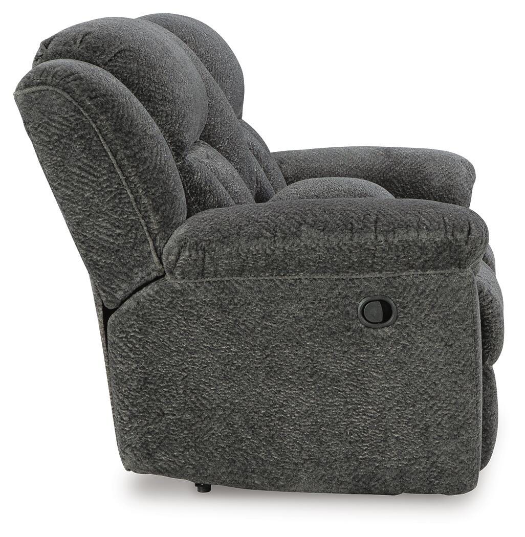 Frohn Reclining Loveseat with Console (37406-SI) - Image 15