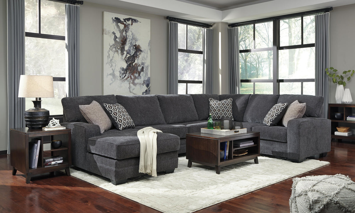 Tracling 3-Piece Sectional with Chaise (72600-SI) - Image 4