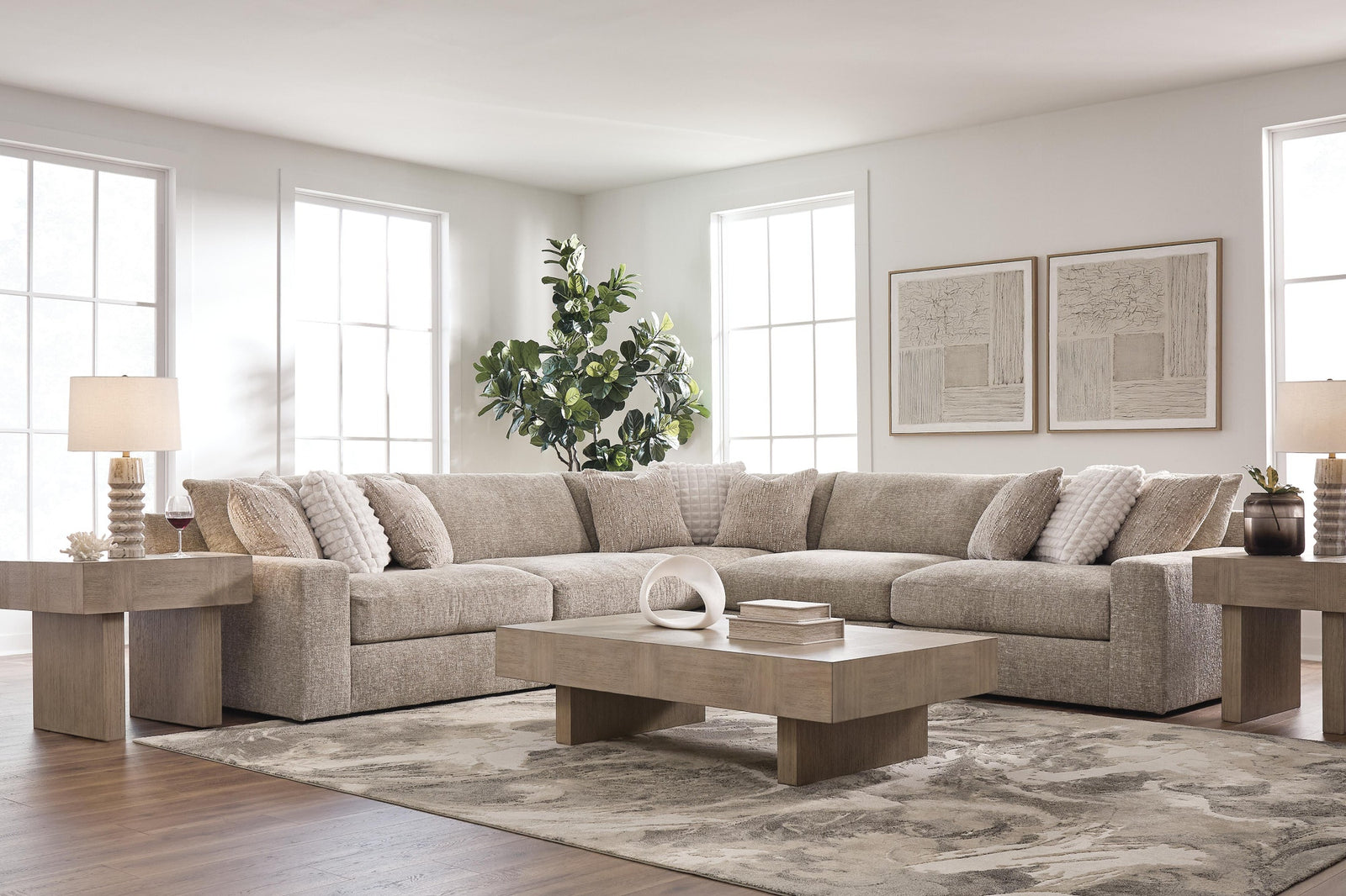 Nexora-Court 5-Piece Sectional (PC68008-SI) - Image 5