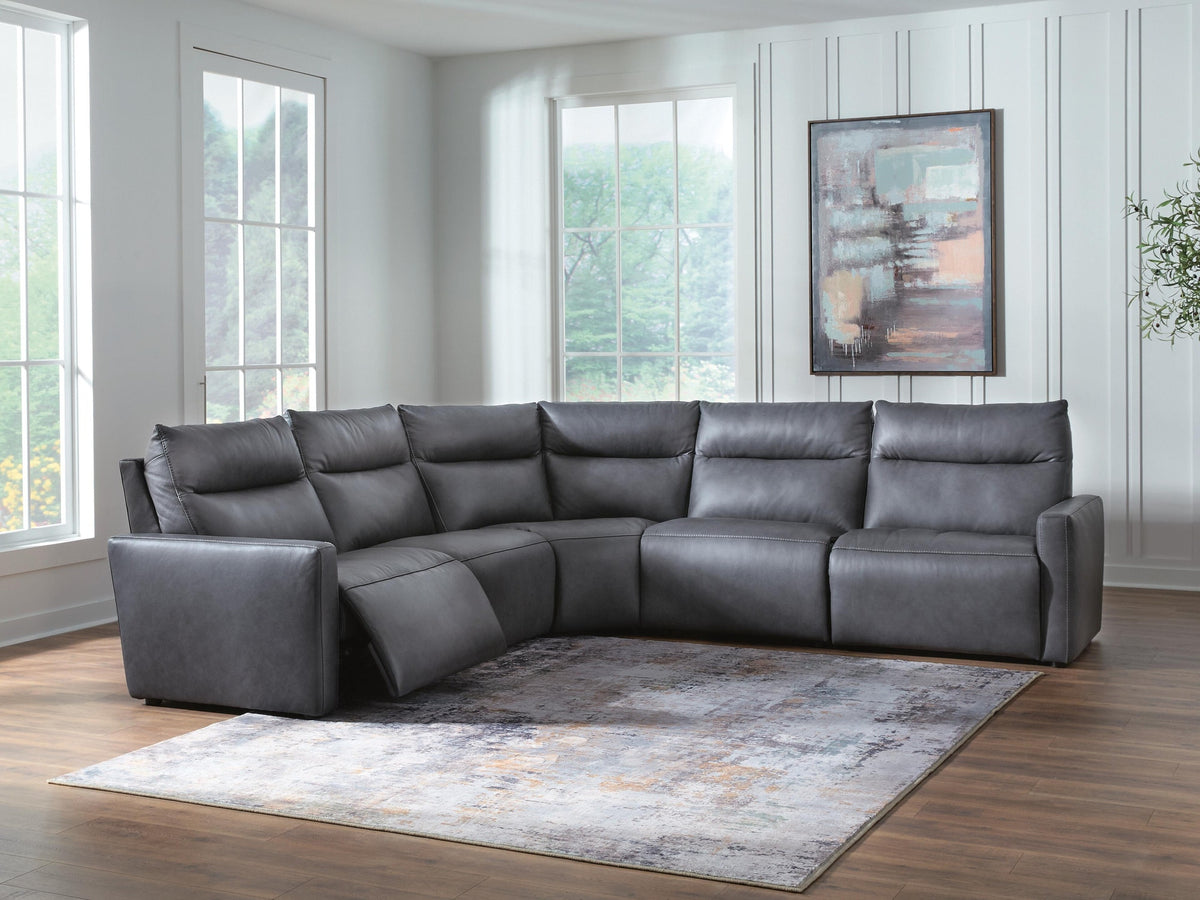 ModZ 5-Piece Power Reclining Sectional (U14001-SI) - Image 2