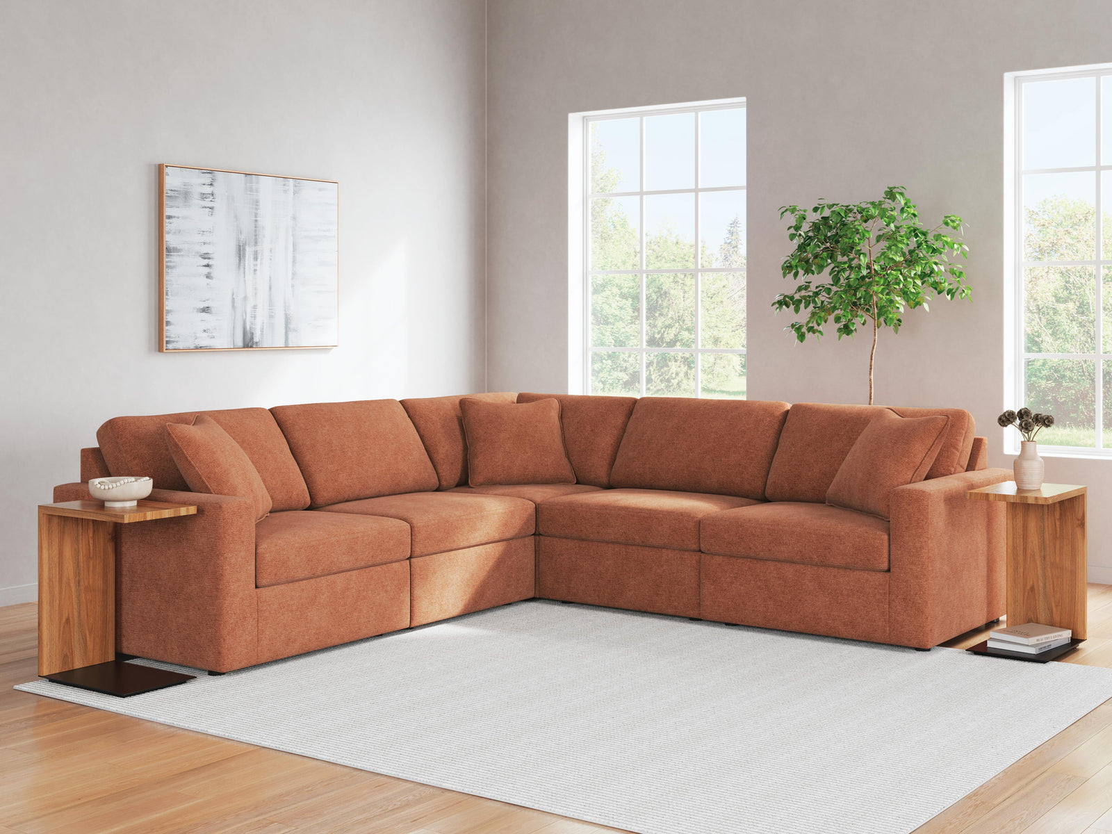 Modmax 5-Piece Sectional (92102-SI) - Image 4