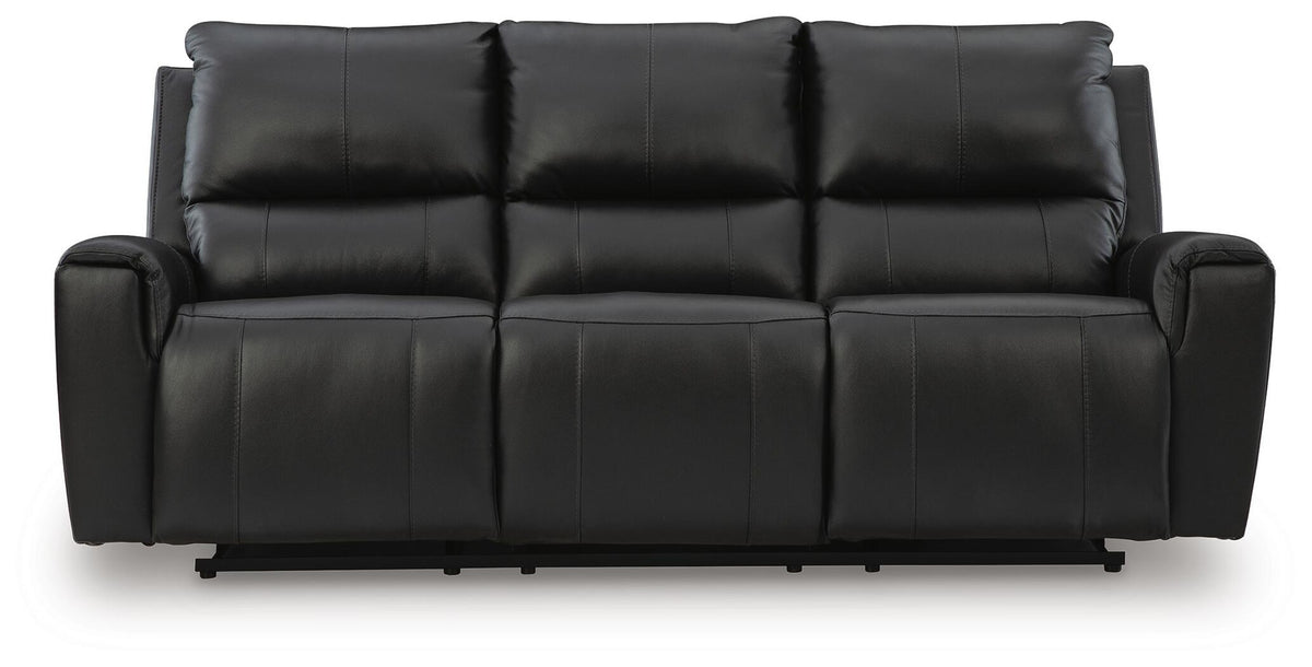 Glossmore Reclining Loveseat with Console (PCU11700-SI)