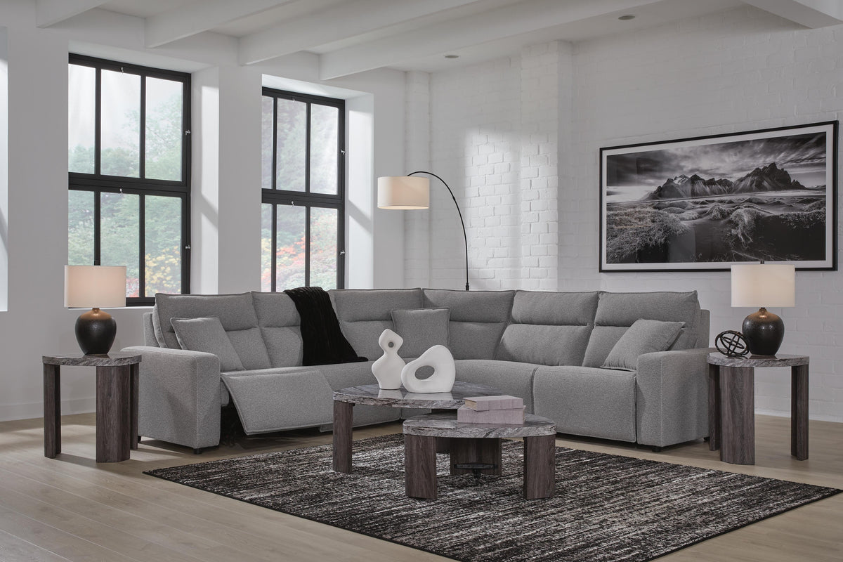 Modmax II 5-Piece Power Reclining Sectional (65906-SI) - Image 3
