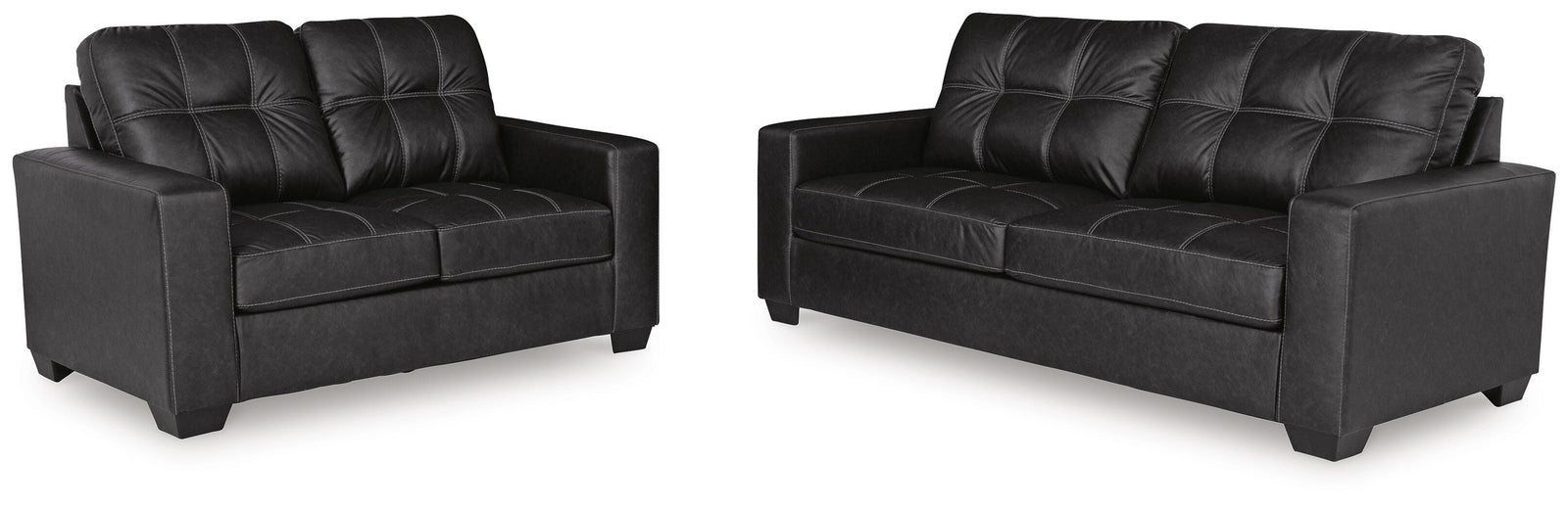 Barlin Mills Sofa and Loveseat (17004-SI)