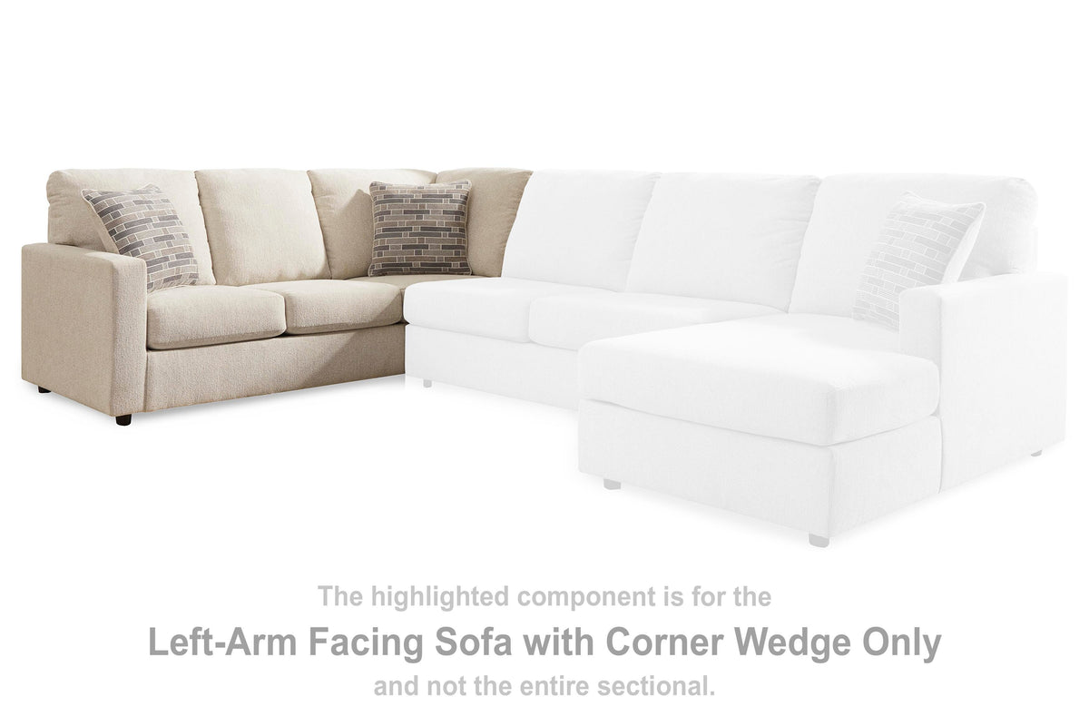 Edenfield Left-Arm Facing Sofa with Corner Wedge (29004-SI) - Image 16