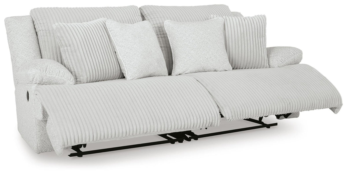 Top Tier 2-Piece Reclining Sectional Loveseat (92706-SI) - Image 3