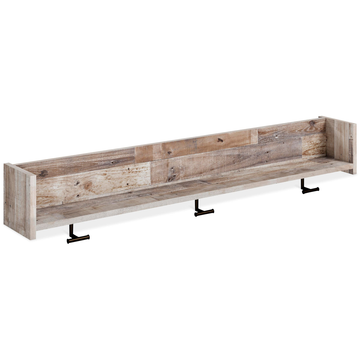 Neilsville Wall Mounted Coat Rack with Shelf (EA2320-SI)