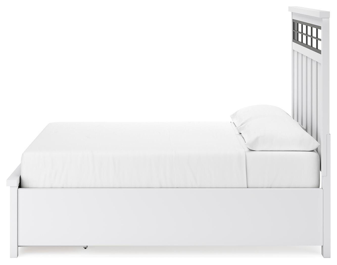Ashbryn Panel Storage Bed, Dresser and Mirror - White/Natural  (B844-SI) - Image 13