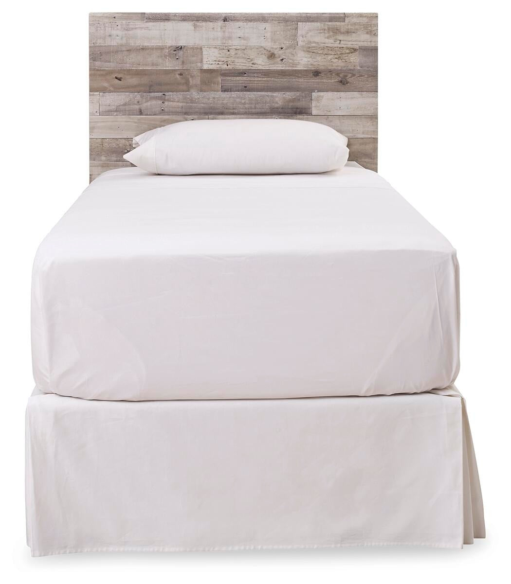Effie Panel Headboard - Whitewash  (B255-SI) - Image 5