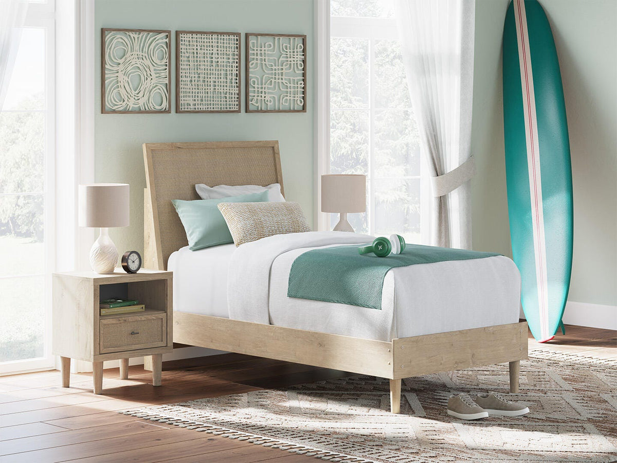 Cielden Panel Bed (Youth) - Two-tone  (B1199-SI) - Image 2