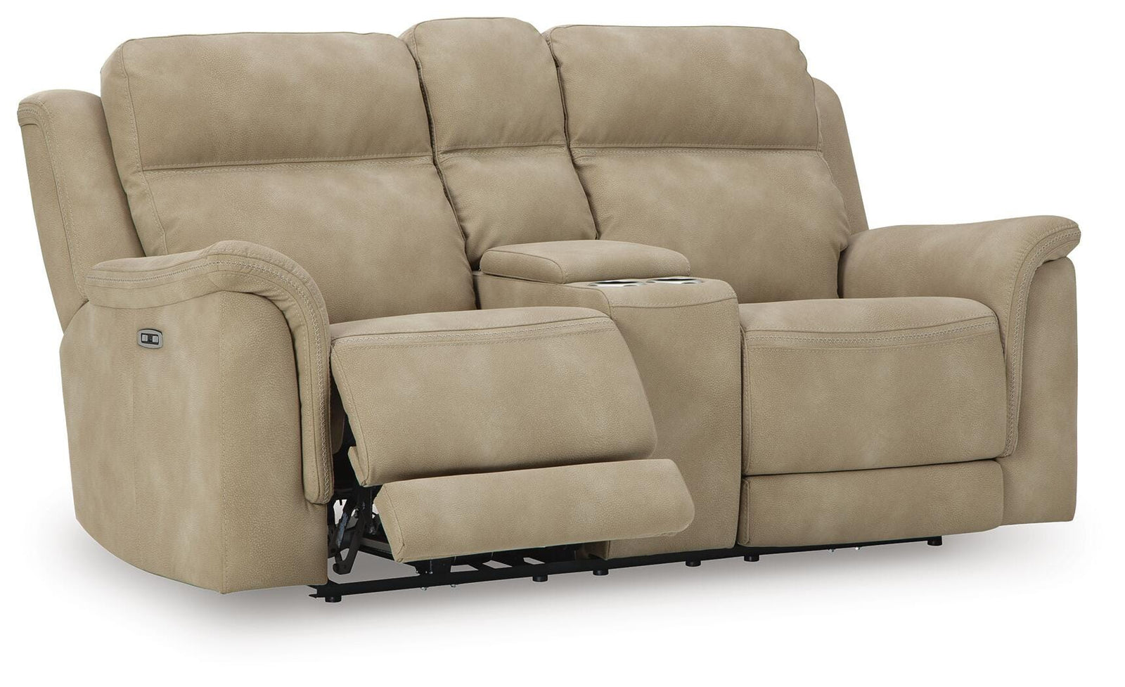 Next-Gen Durapella Power Reclining Loveseat with Console (59302-SI) - Image 4