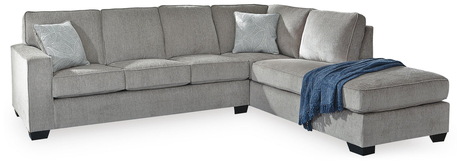 Altari 2-Piece Sleeper Sectional, Loveseat and Ottoman (87214-SI) - Image 2