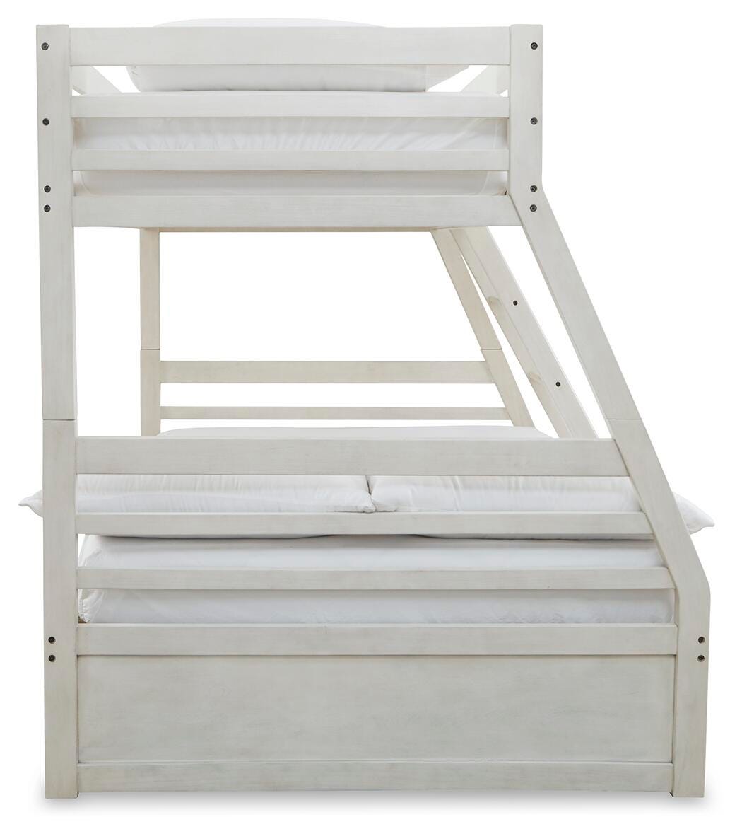 Robbinsdale Twin over Full Bunk Bed and Mattresses (B742-SI) - Image 5