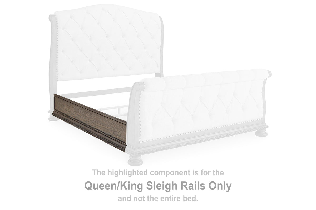 Ardenfield Sleigh Rails - Light Brown  (B944-SI)