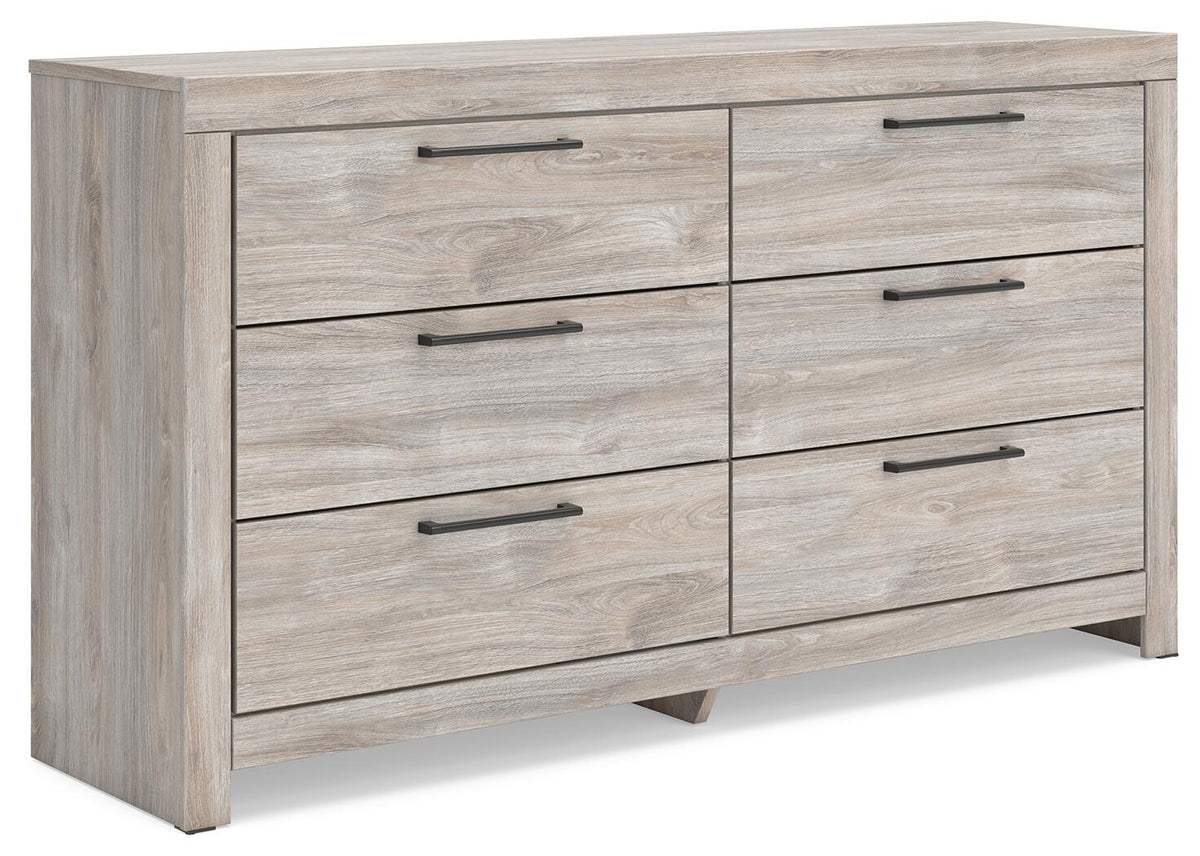 Broachmyn King Panel Bed, Dresser and Nightstand (PCB1120-SI) - Image 3