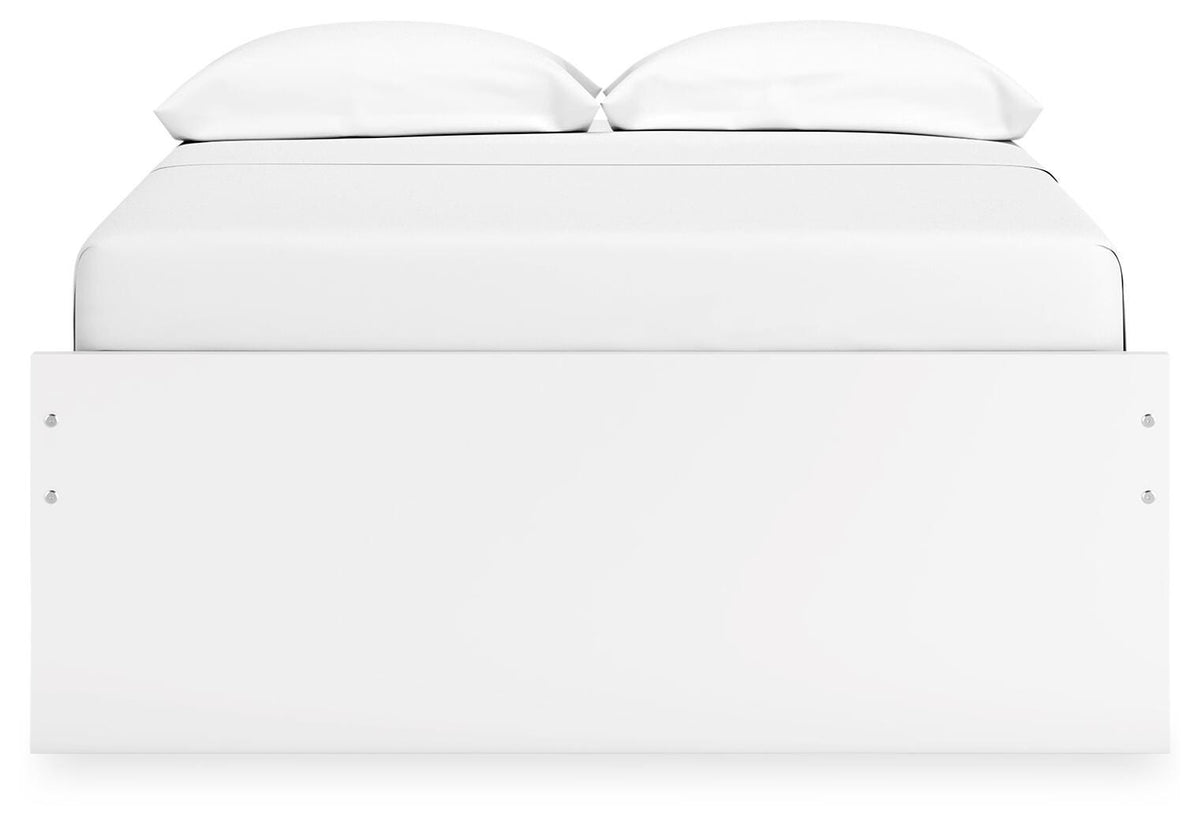 Onita Platform Bed (Youth) - White  (EB9630-SI) - Image 4