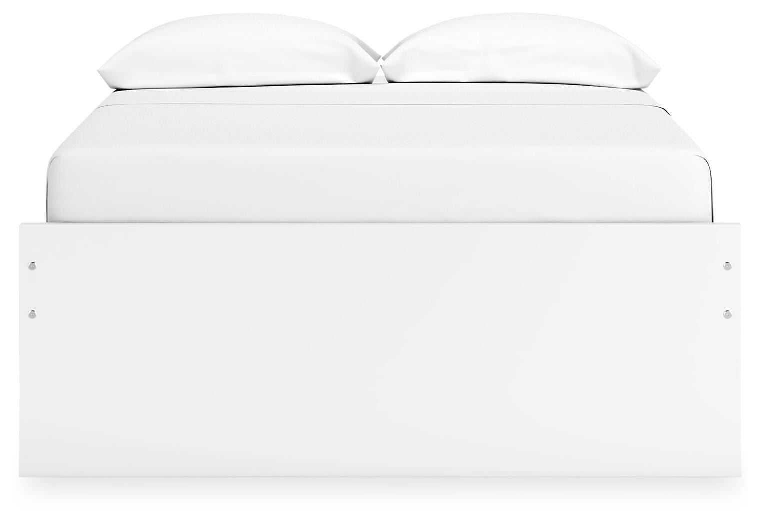 Onita Platform Bed (Youth) - White  (EB9630-SI) - Image 4