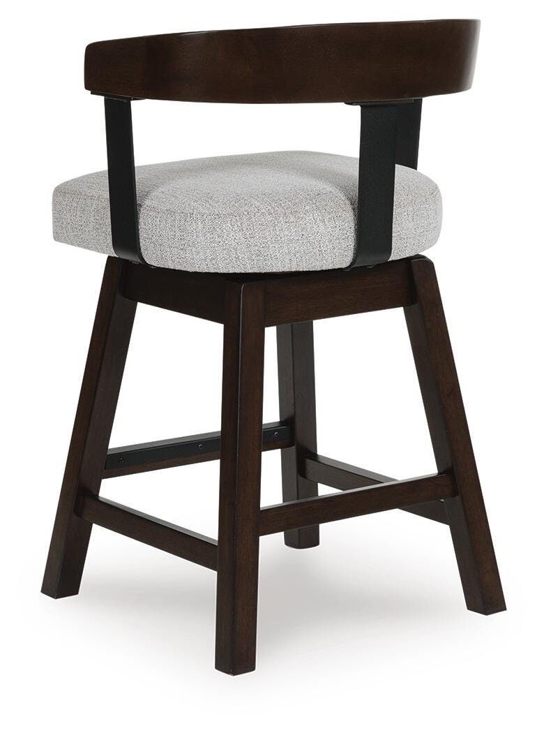 Haddigan Counter Height Barstool (Set of 2) (D596-SI) - Image 5