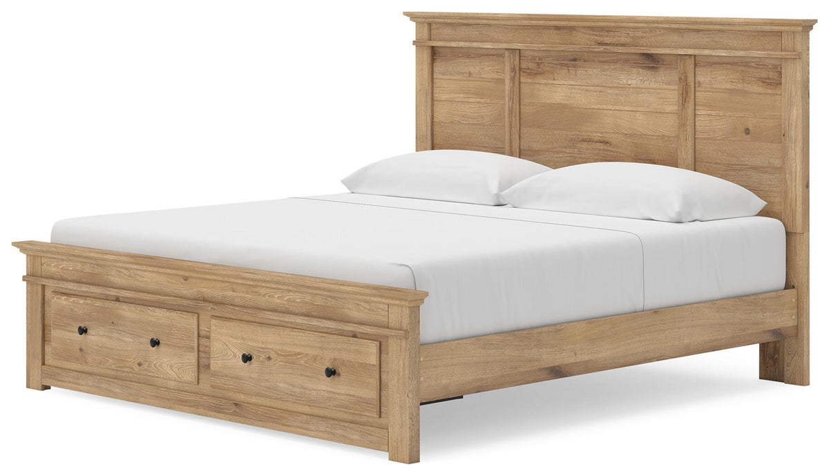 Makidern King Panel Storage Bed (PCB1170-SI) - Image 3