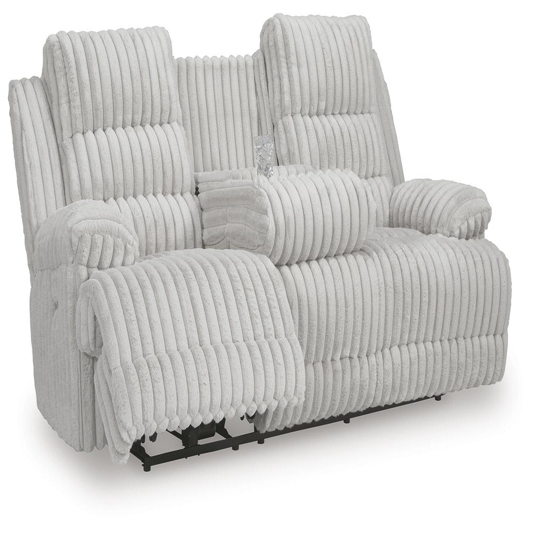 Rhines Falls Power Reclining Sofa and Loveseat (PC42804-SI) - Image 6