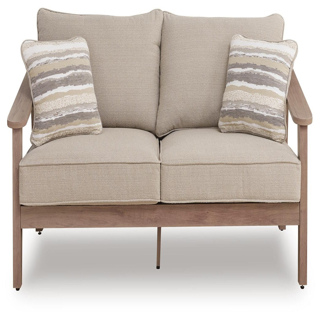 Harmony Headlands Outdoor Sofa with Cushion (PCP428-SI) - Image 8