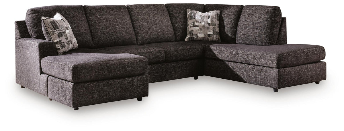 Lentiz 2-Piece Sectional with Chaise (PC73404-SI)