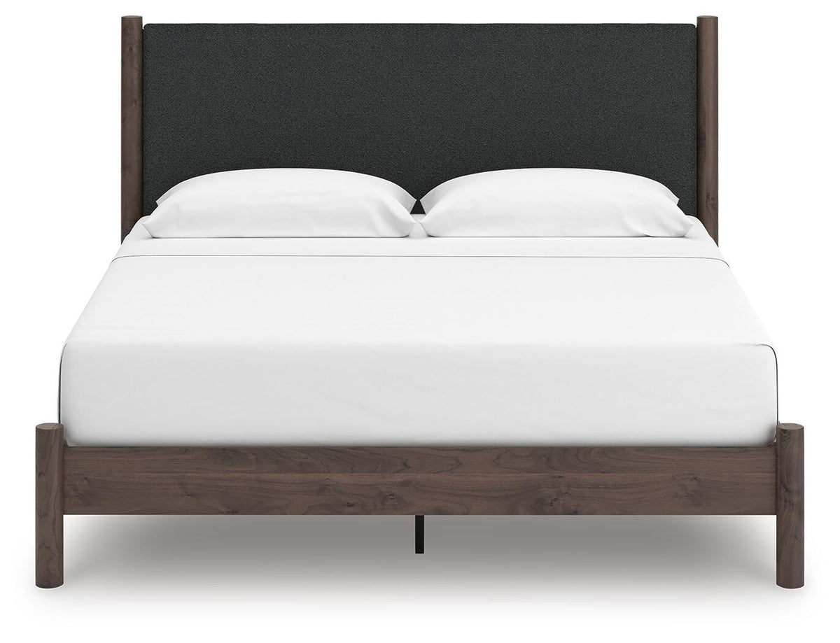 Pamytta King Upholstered Panel Platform Bed (PCB2614-SI) - Image 3