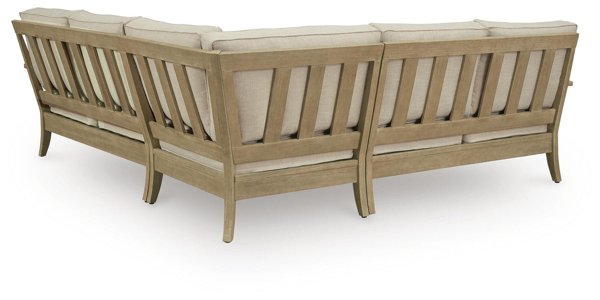 Clare View 3-Piece Outdoor Sectional (P801-SI) - Image 3