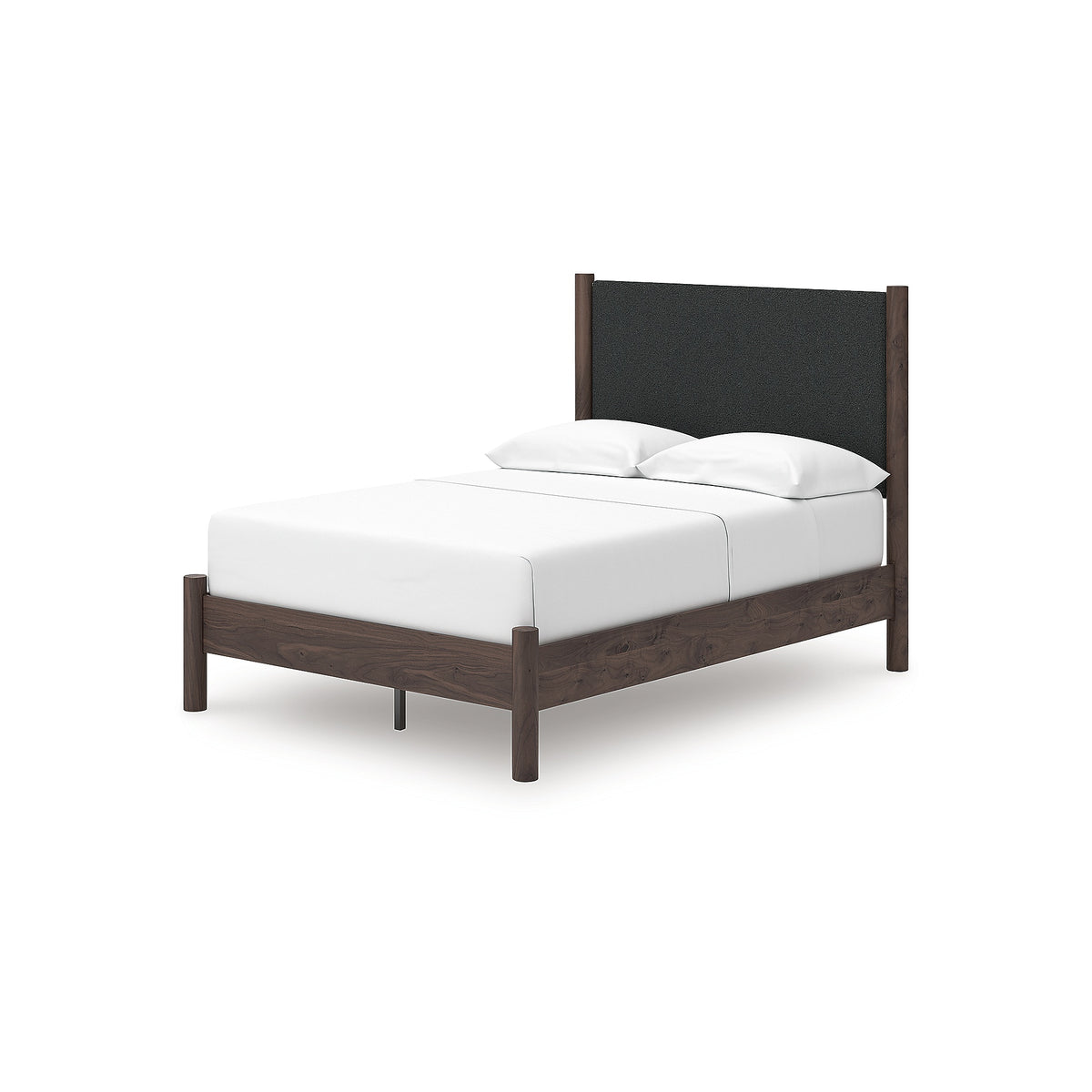 Pamytta Full Upholstered Platform Bed, Dresser and Mirror (PCB2614-SI) - Image 13