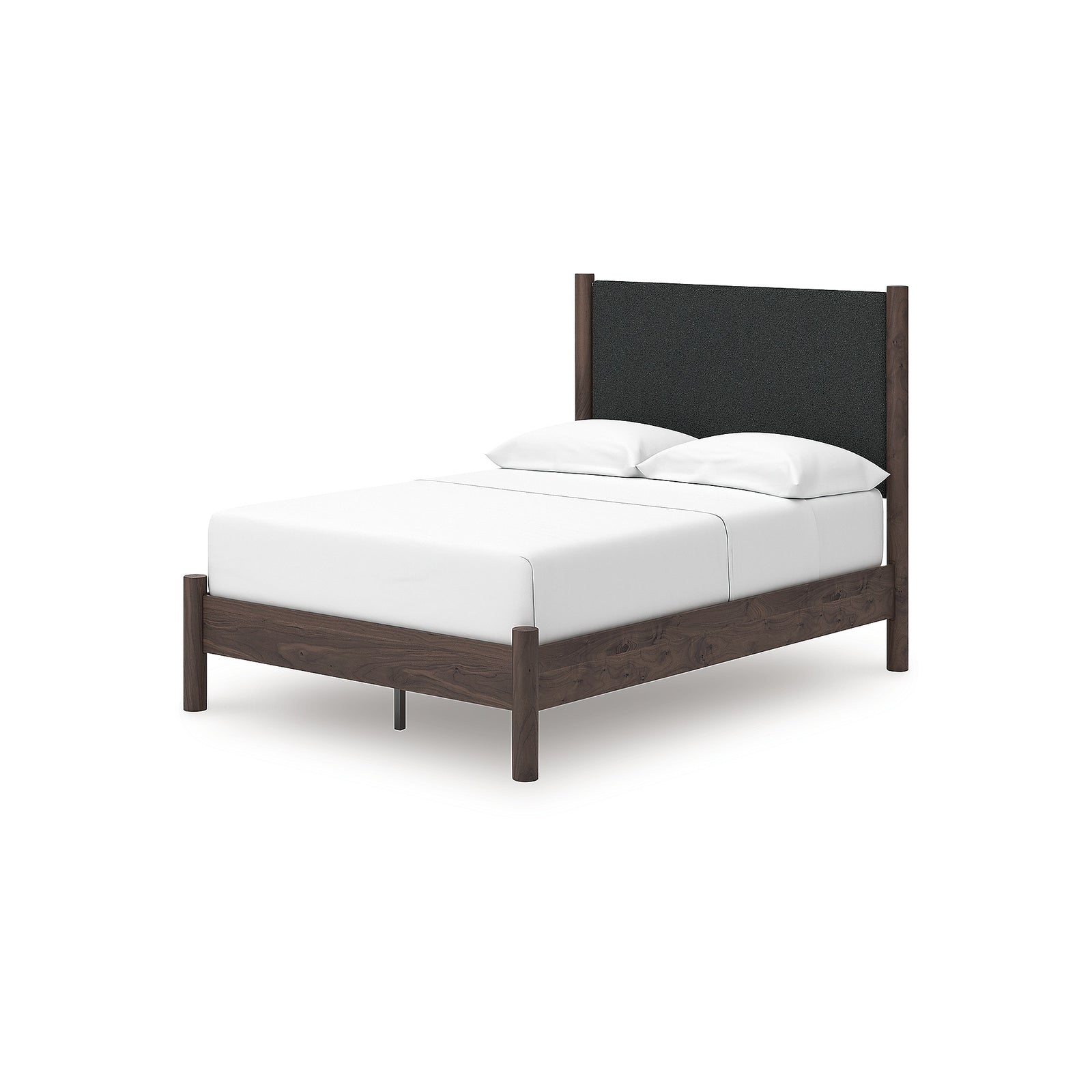 Pamytta Full Upholstered Platform Bed, Dresser and Mirror (PCB2614-SI) - Image 13