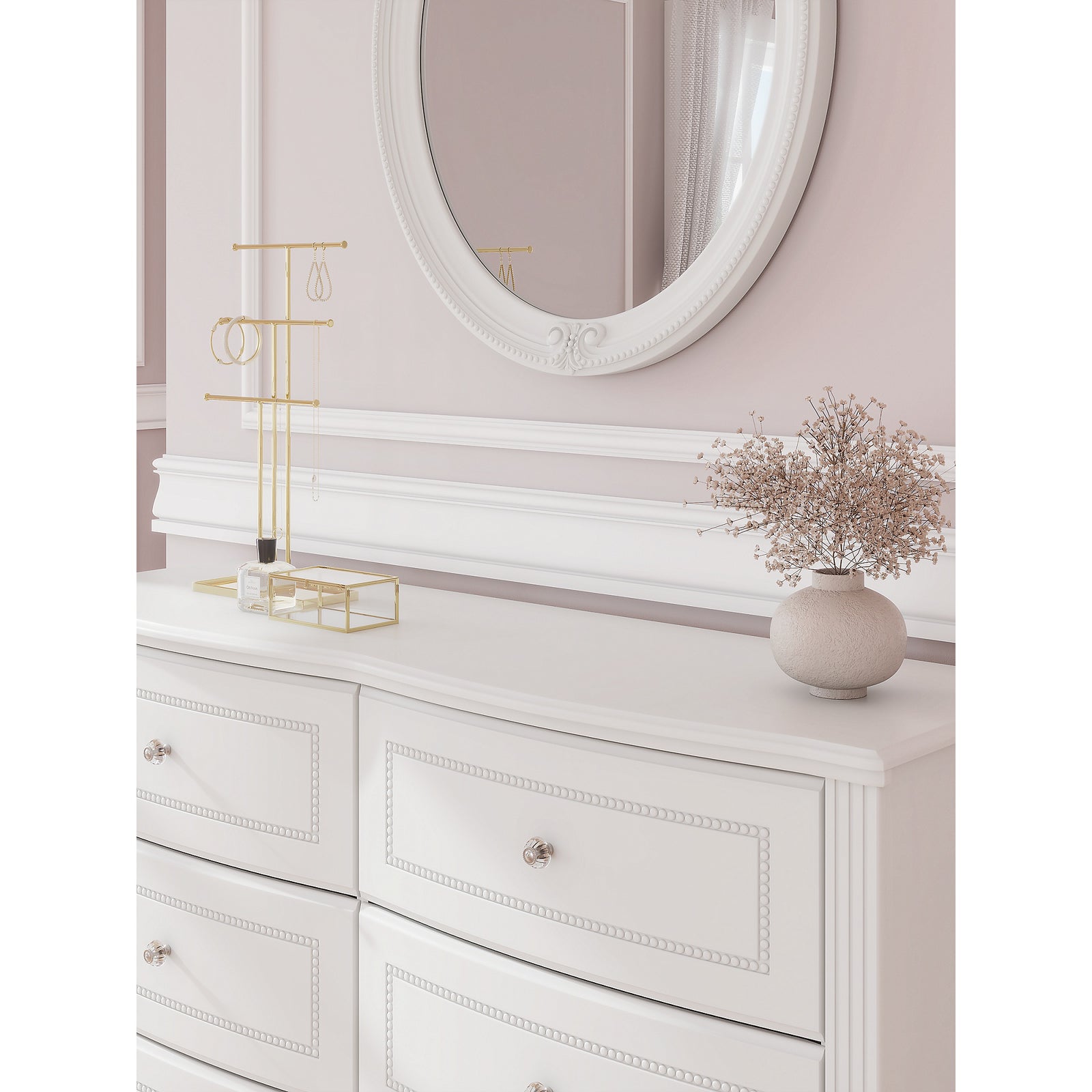 Kozlani Dresser and Mirror (PCB1819-SI) - Image 4