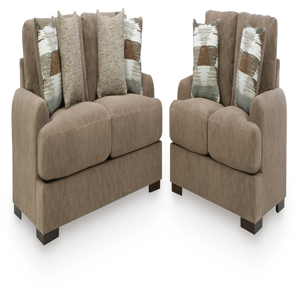 Jayne Park Sofa and Loveseat (PC81505-SI)