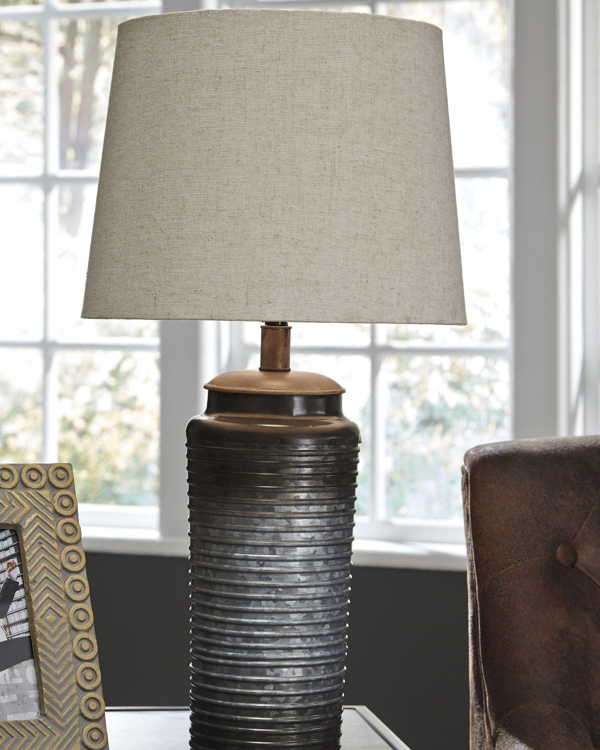 Norbert Table Lamp (Set of 2) (L204064-SI) - Image 2