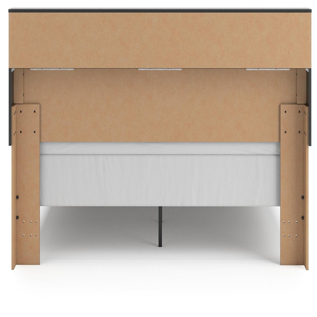 Broachmyn King Bookcase Panel Bed (PCB1118-SI) - Image 5