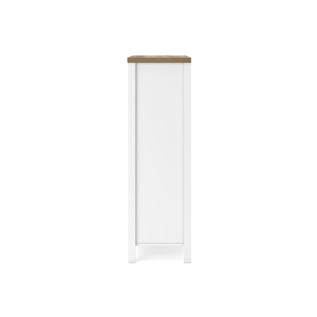 Kerisden Chest of Drawers - White/Brown  (EB1480-SI) - Image 8