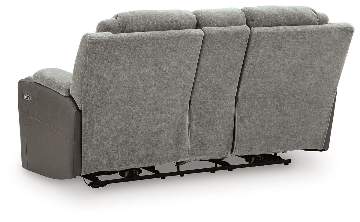 Mixed Motion Power Reclining Sofa (PC83505-SI) - Image 12